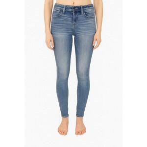 Denim Shirt Dress, Size 4R, Cotton Blend, Casual Style, Button Down, Light‎ Blue